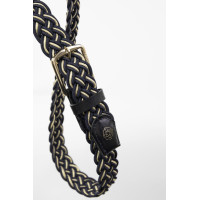 Riem Harcour x Versailles Charline Marine / lichtgoud Marineblauw