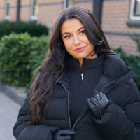 Damesjas Imperial Riding Belle Sparkle Zwart