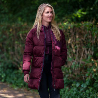 Dames Puffer-jas Imperial Riding Bodie Vijg Violet
