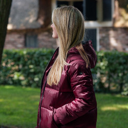 Dames Puffer-jas Imperial Riding Bodie Vijg Violet