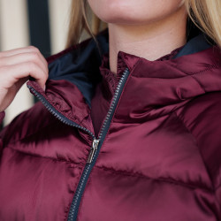 Dames Puffer-jas Imperial Riding Bodie Vijg Violet