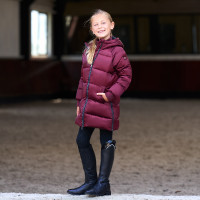 Pufferjas Imperial Riding Bodie kids Vijg Violet