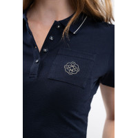 Polo Harcour x Versailles Gasparine Marine Marineblauw