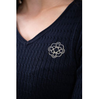 Trui Harcour x Versailles Antoinette Marine Marineblauw Trui Harcour x Versailles Antoinette Marine Marineblauw