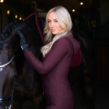 Softshelljas Imperial Riding Brenda dames Vijg Violet