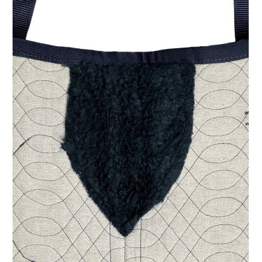 Zadeldoek Claude T de T Marine Marineblauw Zadeldoek Claude T de T Marine Marineblauw