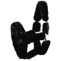 Halster Je t'aime Equithème Snuggy Zwart Halster Je t'aime Equithème Snuggy Zwart