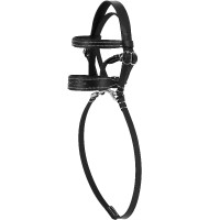 Mini-hoofdstel Pony Academy Zwart