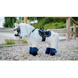Mini-zadel + singel Pony Academy Zwart