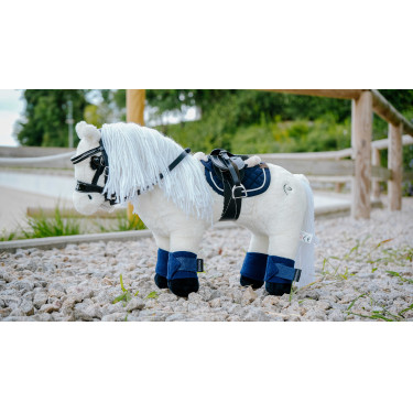 Mini-zadel + singel Pony Academy Zwart