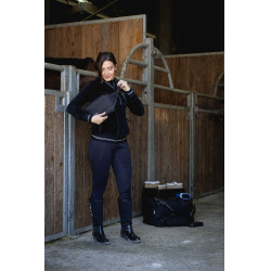 Pochette Je t’aime Equithème + Portemonnee Zwart