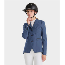 Wedstrijdjas Aeromade Horse Pilot dames Vintage indigo Blauw