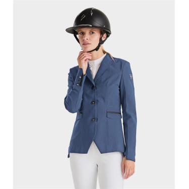Wedstrijdjas Aeromade Horse Pilot dames Vintage indigo Blauw