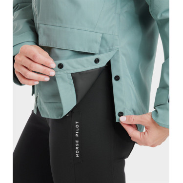 Essential Horse Pilot damesjas Saliegroen