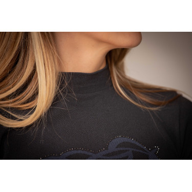 Poloshirt Pénélope Maddie Antraciet Grijs