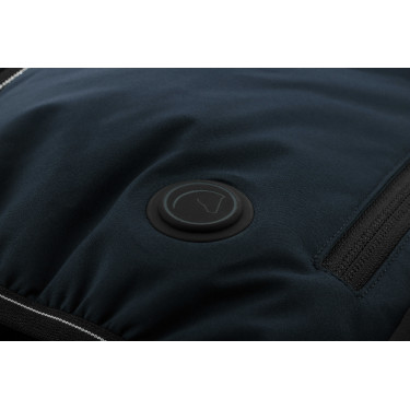 Verwarmde bodywarmer Equithème Heated Sasha Marine Marineblauw