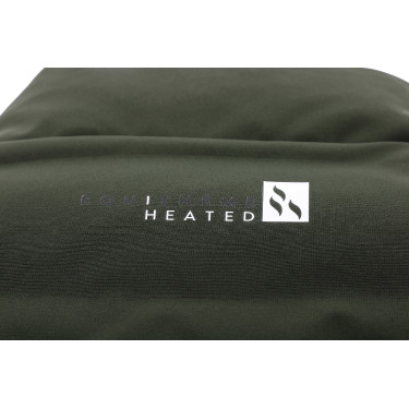 Verwarmde bodywarmer Equithème Heated Sasha Kaki Groen