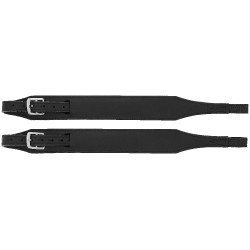 Mono-stijgbeugelriemen Line Norton Zwart