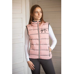 Mouwloze bodywarmer Pénélope Anouck Roze
