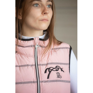 Mouwloze bodywarmer Pénélope Anouck Roze