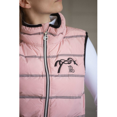 Mouwloze bodywarmer Pénélope Anouck Roze