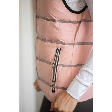 Mouwloze bodywarmer Pénélope Anouck Roze