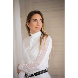 Pénélope Signature riem met strass Zwart