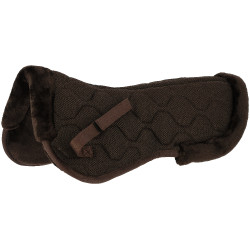 Equithème Hexa mesh schokdemper Bruin