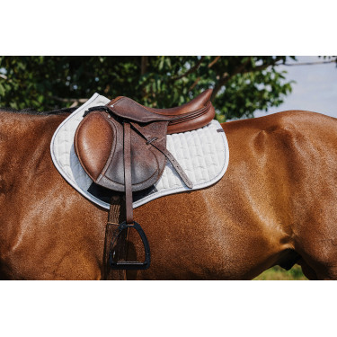 Zadelpad Equithème Eclat Wit Zadelpad Equithème Eclat Wit