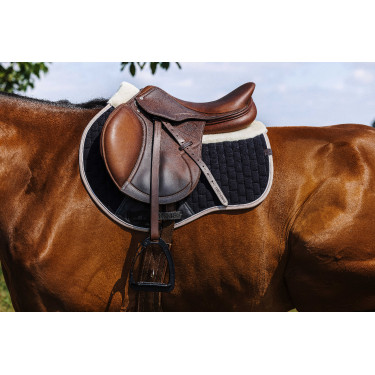 Zadeldoek Equithème Dinard Zwart Zadeldoek Equithème Dinard Zwart