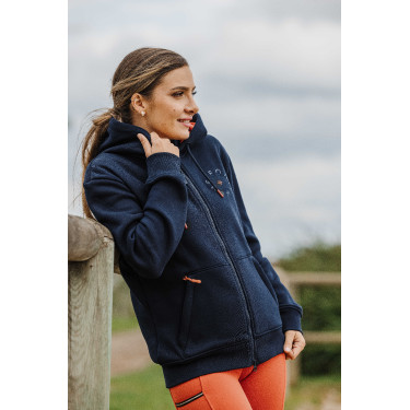 Sweater Equithème Originals Gabriel dames Marine Marineblauw Sweater Equithème Originals Gabriel dames Marine Marineblauw