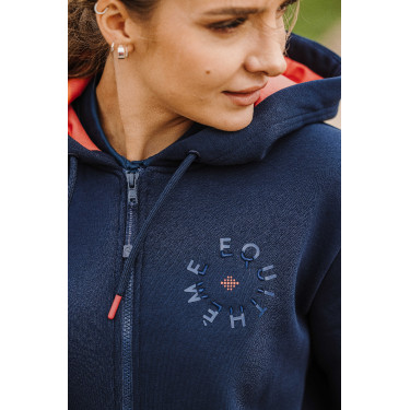 Sweater Equithème Originals Gabriel dames Marine Marineblauw Sweater Equithème Originals Gabriel dames Marine Marineblauw
