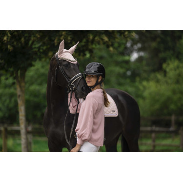Afneembare bies voor Lami-Cell Glitter helm Zwart