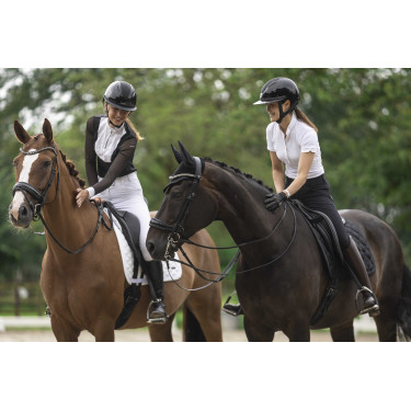 Afneembare bies voor Lami-Cell Glitter helm Zwart