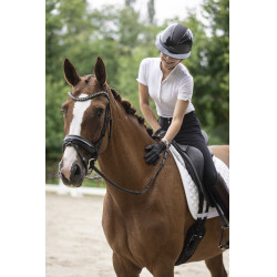 Afneembare bies voor Lami-Cell Glitter helm Zwart