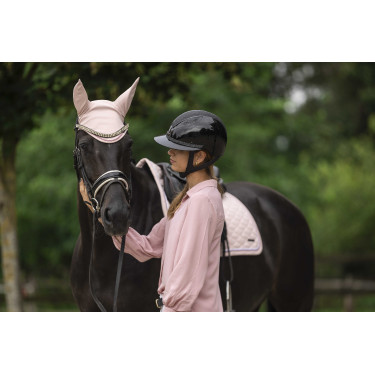 Afneembare bies voor Lami-Cell Glitter helm Zwart