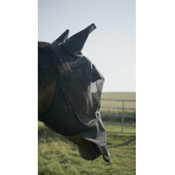 Vliegenmasker anti-UV Pro Series Visor Zwart