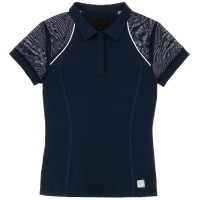 Polo Equithème Originals Agathe Marine Marineblauw Polo Equithème Originals Agathe Marine Marineblauw