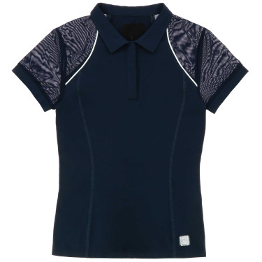 Polo Equithème Originals Agathe Marine Marineblauw