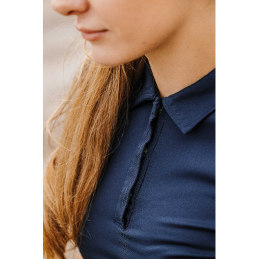 Polo Equithème Originals Agathe Marine Marineblauw