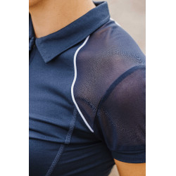 Polo Equithème Originals Agathe Marine Marineblauw