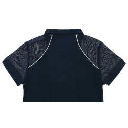 Polo Equithème Originals Agathe Marine Marineblauw