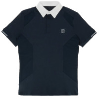 Polo Equithème Victor Marine Marineblauw Polo Equithème Victor Marine Marineblauw