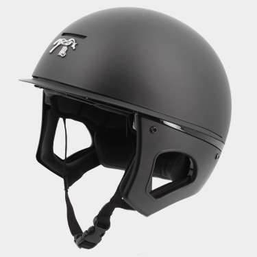 Korte vizier helm Pénélope Mat zwart Korte vizier helm Pénélope Mat zwart