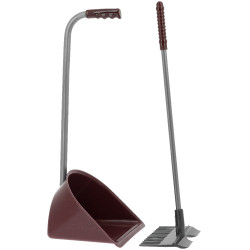 Schop en hark Hippotonic Glitter Bordeaux Schop en hark Hippotonic Glitter Bordeaux
