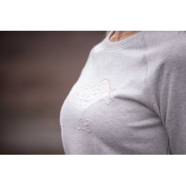 Sweatshirt Pénélope Ully Grijs Sweatshirt Pénélope Ully Grijs