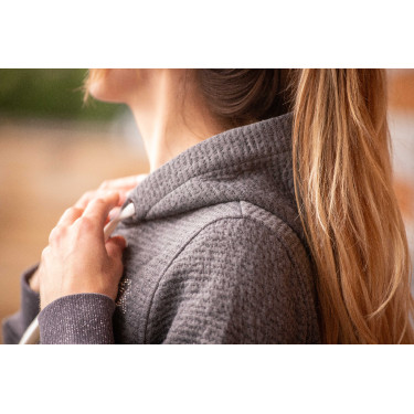 Sweatshirt Pénélope Tressy Flock Grijs