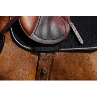 Zadeldek Riding World Corduroy Bordeaux