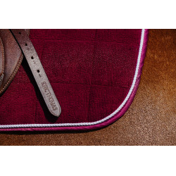 Zadeldek Riding World Corduroy Bordeaux Zadeldek Riding World Corduroy Bordeaux
