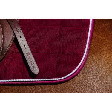 Zadeldek Riding World Corduroy Bordeaux Zadeldek Riding World Corduroy Bordeaux